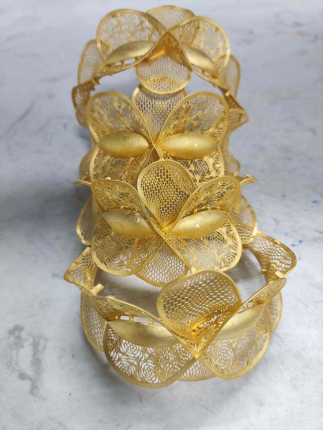 Filigree casting result sample 1